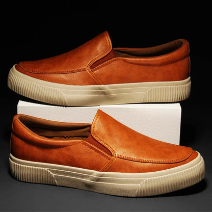 Alessandro - Mountainville leather slip-on shoes