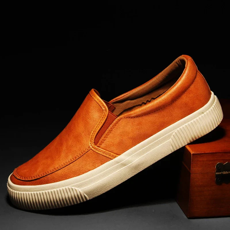 Alessandro - Mountainville leather slip-on shoes